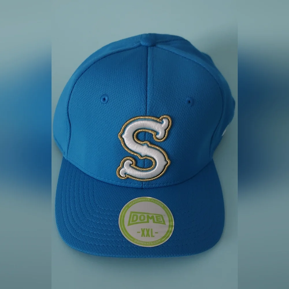 Seattle Baseball Men's  Hat  Dome Color Blue   Size XXL  New 100% Polyester  New